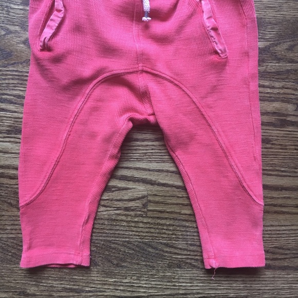 Zara Red drawstring Pants - Picture 3 of 7